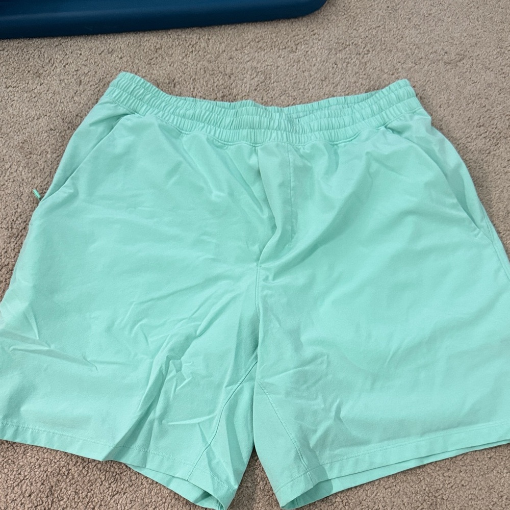 Lululemon Athletica Mint Green Athletic Shorts